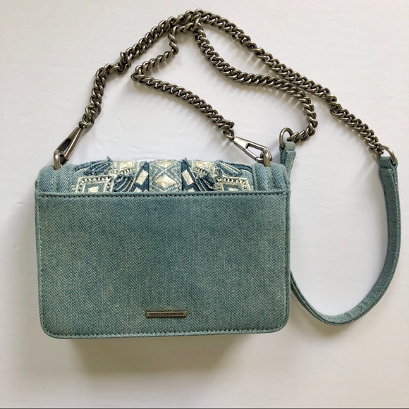 Rebecca Minkoff Bags Rebecca Minkoff Embroidered Denim Crossbody